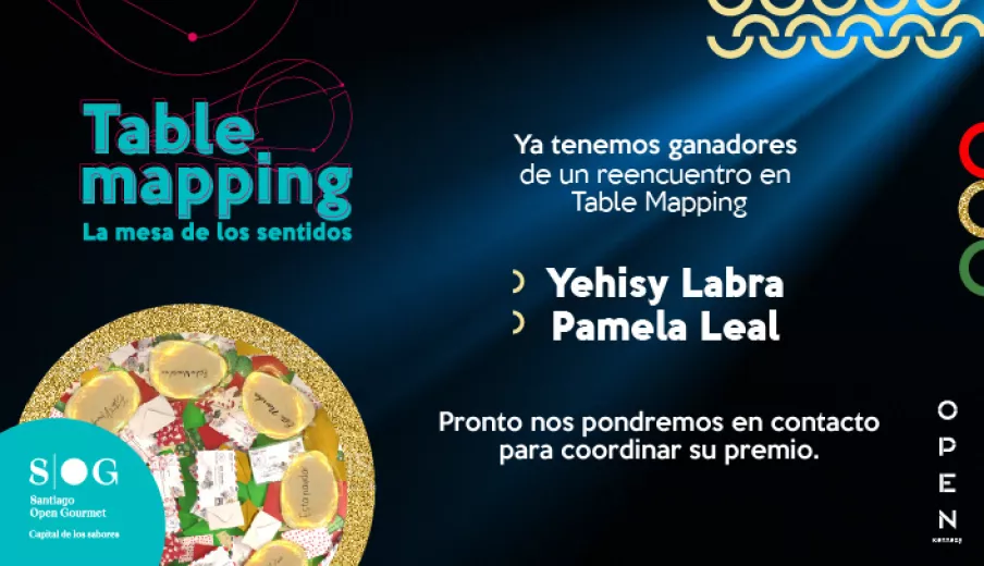 Ganadores concurso Table Mapping 